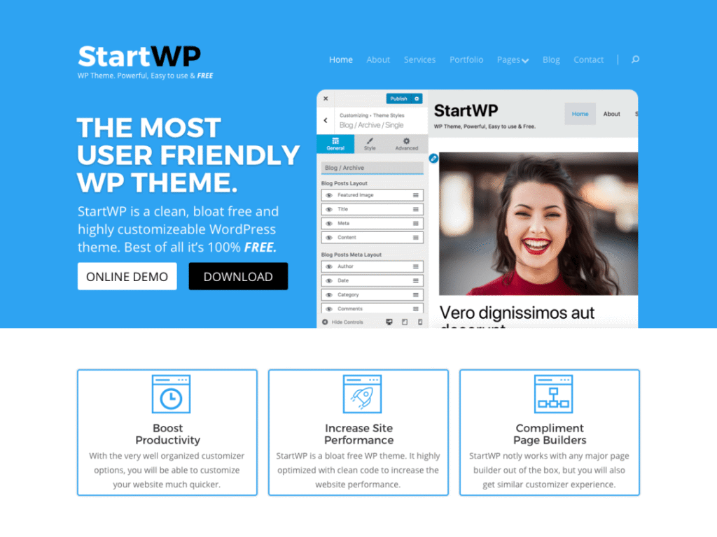 Start starter theme
