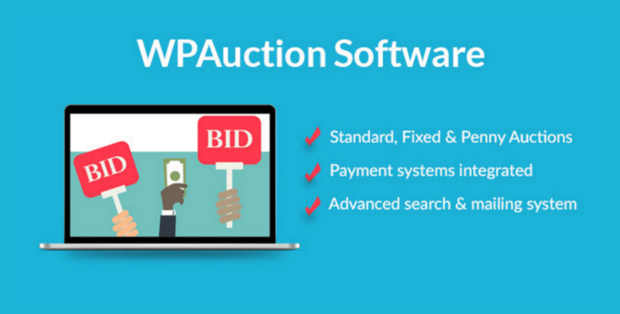 WP Auction Software Graphic