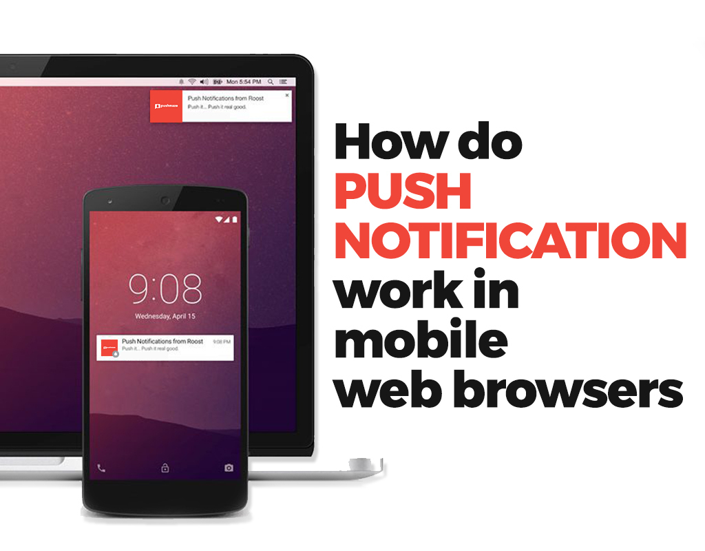 How do Push Notifications work in mobile web browsers