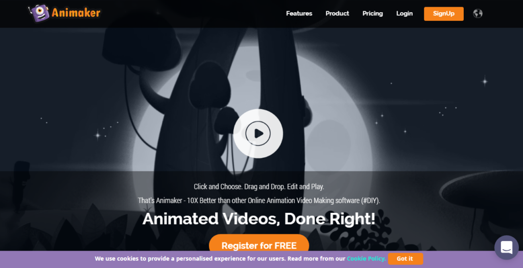 Top 20 Tools for Creating Infographics and Other Social Media Images 112 animaker