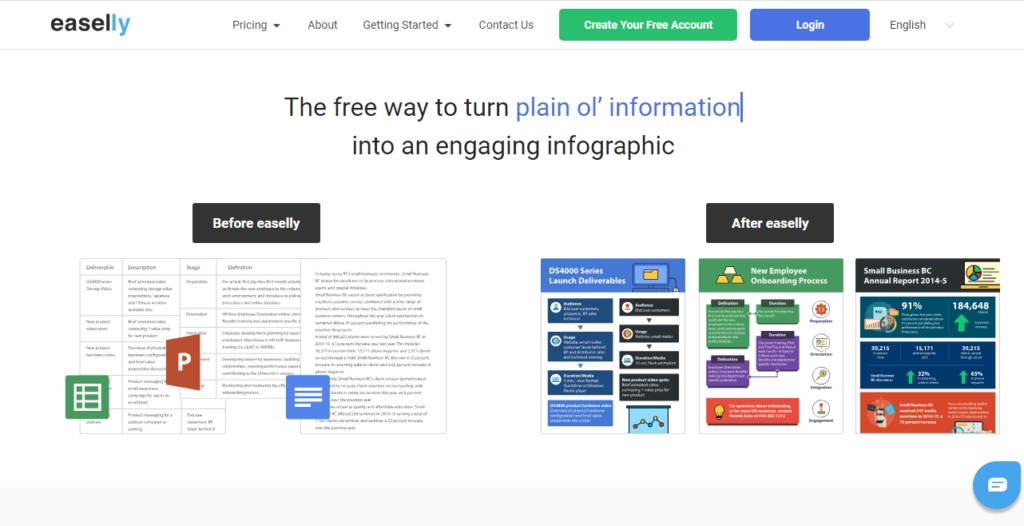 Top 20 Tools for Creating Infographics and Other Social Media Images 107 easelly