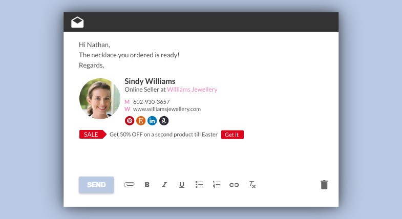 How to Use Your Email Signature as a Subtle Marketing Tool 16 email signature