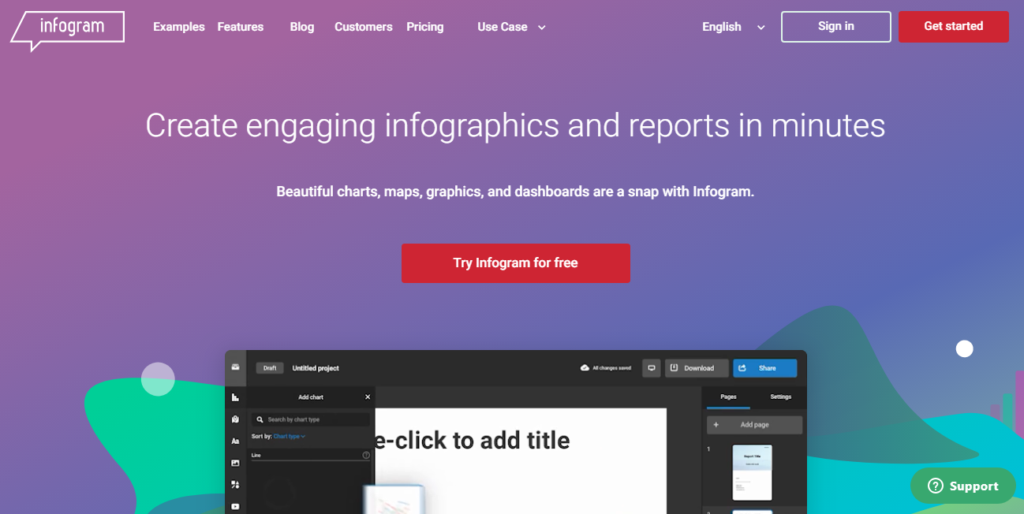Top 20 Tools for Creating Infographics and Other Social Media Images 108 infogram