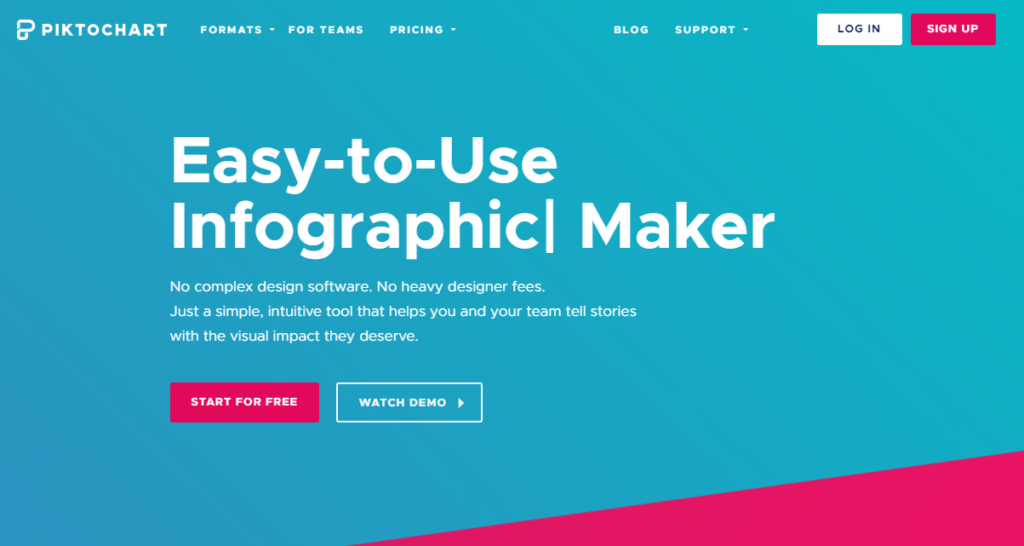 Top 20 Tools for Creating Infographics and Other Social Media Images 115 piktochart