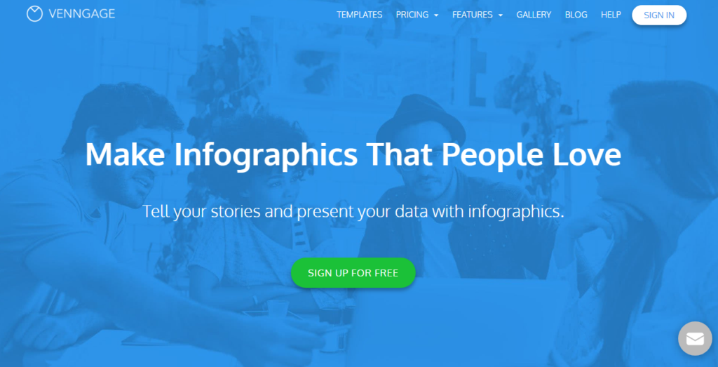 Top 20 Tools for Creating Infographics and Other Social Media Images 111 venngage