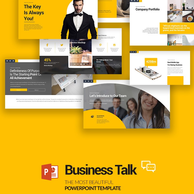 20 Best PowerPoint Presentation Templates 108 business talk