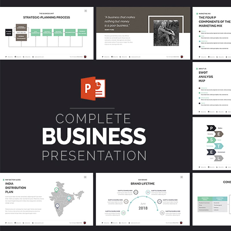 20 Best PowerPoint Presentation Templates 115 complete business 2017