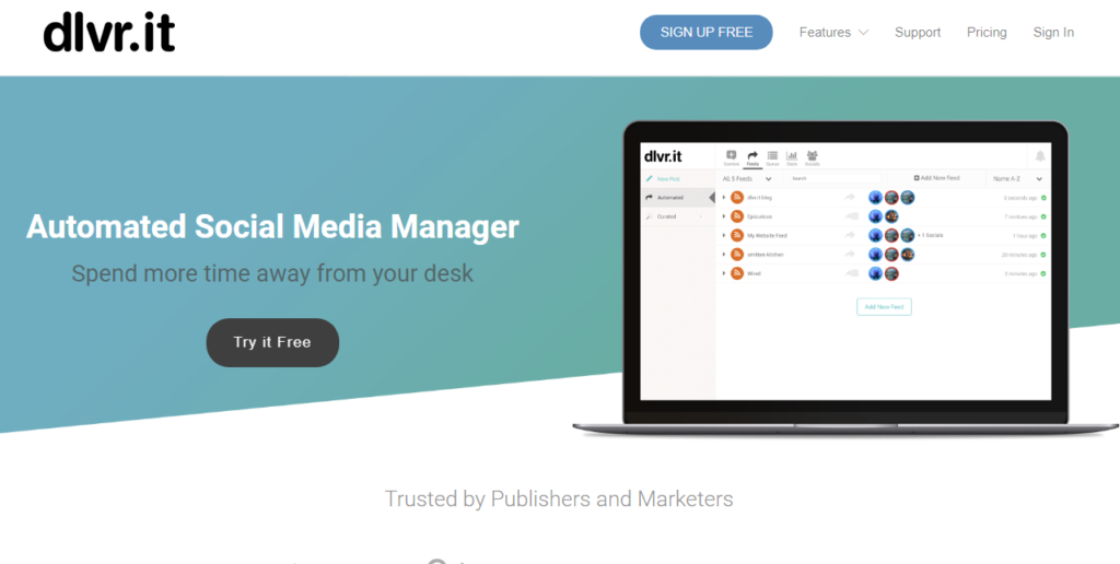Ultimate List of 38 Tools for Managing Social Media in 2019 227 dlvr