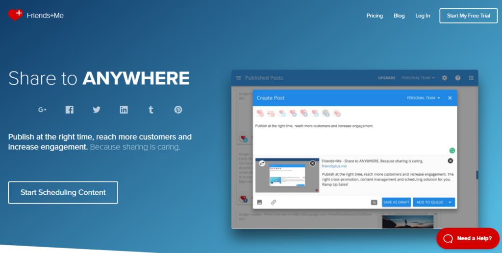 Ultimate List of 38 Tools for Managing Social Media in 2019 215 friends me