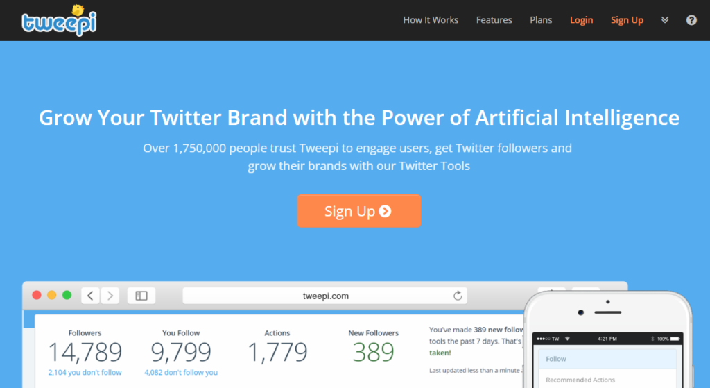 Ultimate List of 38 Tools for Managing Social Media in 2019 228 tweepi