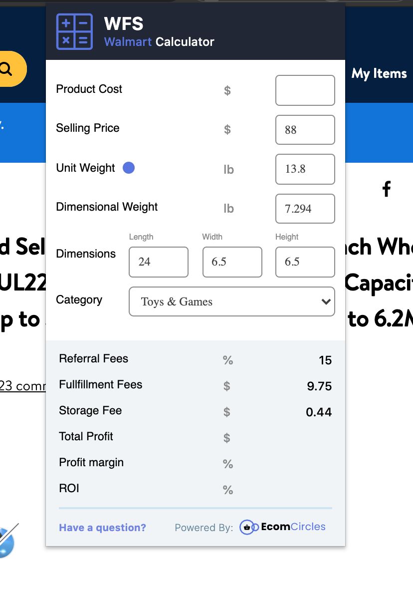 Introducing the Walmart Fulfillment Service (WFS) Fee Calculator 6 wfs calculator walmart fulfillment services