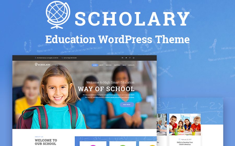 Scholary - Primary School WordPress Theme
