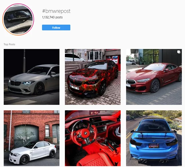 How to Integrate User Generated Content in Your Social Media Marketing Strategy 17 Instagram bmw 1 optimized